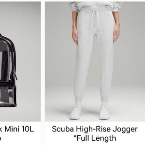 lululemon athletica High-Rise Jogger in Light Gray